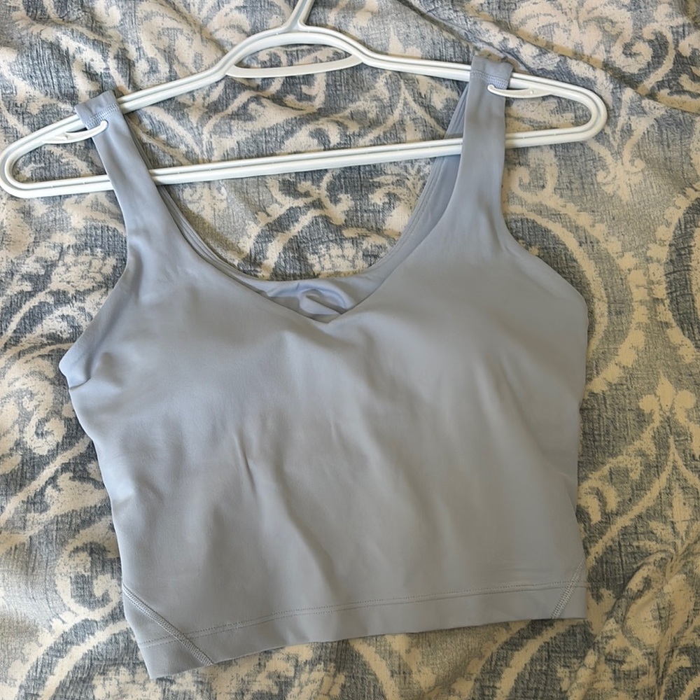 lululemon athletica Gray Tank Top